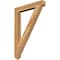Ekena Millwork Traditional Arts & Crafts Rough Sawn Bracket, Western Red Cedar, 4"W x 32"D x 44"H BKT04X32X44TRA03RWR - alternate 1